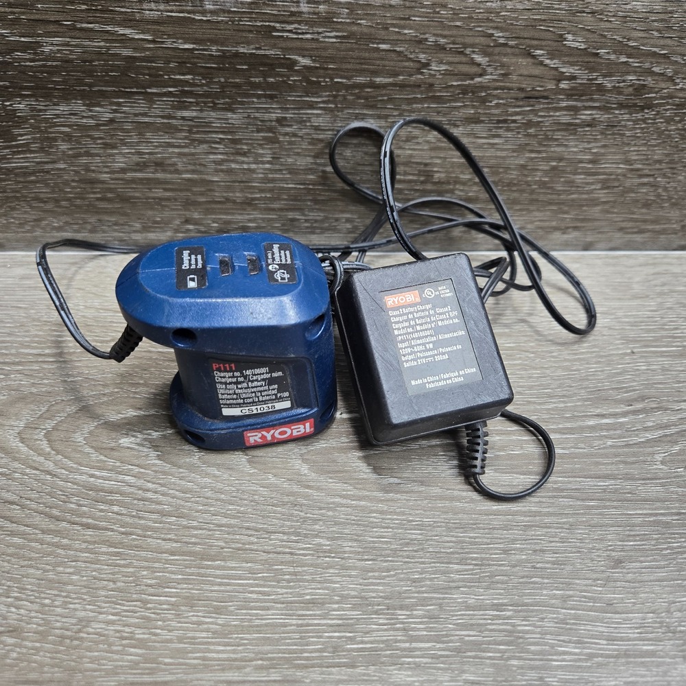 Ryobi P111 Battery Charger for P100 12V-18V NiCd NiMH Cordless Batteries OEM